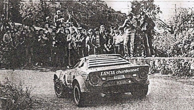 Bernard Darniche - Alain Mahe
12º Rallye de Portugal Vinho do Porto 1978. Lancia Stratos HF (TO N14329). Abandonó al ser excluído (llegó fuera de tiempo OTL) despues de SS13 Afife 1 de 15.60 km.
Chardonnet

Del 19 al 23 de Abril, Estoril, Portugal.
Superficie: asfalto - tierra.

El Rally tenia un total de 2504 km de los que 627 km divididos en 46 tramos eran especiales.

Tomaron la salida 112 equipos, finalizaron 20.@
Palabras clave: Lancia;Stratos;Portugal;1978