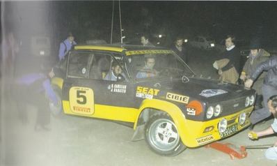 Asistencia del Equipo SEAT Competición en el 26º Rally Costa Brava 1978
En el Fiat 131 Abarth (B-9904-R-2) de Salvador Cañellas - Jordi Sabater,  abandonó por arrancar la suspensión delantera izquierda.
Se encontró una piedra de considerables dimensiones en una cuneta que se recortaba. Como que iba primero...
Debut de los Fiat 131 del Equipo Seat.

Del 17 al 19 de Febrero.
Superficie: asfalto - tierra con 339.40 km cronometrados.

Tomaron la salida 88 equipos, finalizaron 25.@
Palabras clave: ;Costa_Brava;Catalunya;1978;Asistencias;Debut