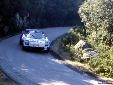 Bernard Darniche - Alain Mahé
23º Tour de Corse 1979. Lancia Stratos HF (TO R06880). Clasificado 1º.

Del 2 al 4 de Noviembre, Ajaccio, Córcega, Francia.
Superficie: asfalto.

El Rally tenia un total de 2040.00 km de los que 1128.90 km divididos en 22 tramos eran especiales.

Se inscribieron 125 equipos, tomaron la salida 112, finalizaron 14.@
Palabras clave: ;Lancia;Stratos;Corcega;1979;Corse