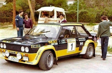 Antonio Zanini Sans - Jordi Sabater
27º Rallye de España RACE 1979. Fiat 131 Abarth 131 Gr.4, (SEAT Competiciòn). Clasificado 3º.@
Palabras clave: ;Race;Fiat;Abarth;1979