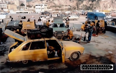 Asistencia en el 47º Rallye Automobile Monte-Carlo de 1979
En los 11# Renault 5 Alpine (5238 JV 76) de Jean Ragnotti - Jean-Marc Andrie, clasificado 11º.

16# (2528 JR 76) Guy Fréquelin - Jacques Delaval, clasificado 8º.

28# (6344 HC 92) Bruno Saby - Michel Guegan, clasificado 94º.

Del 20 al 26 de Enero, Monte-Carlo.
Superficie: asfalto - nieve - hielo.

El Rally tenia un total de 2554.00 km de los que 619.00 km divididos en 30 tramos eran especiales (1 de ellos fue cancelado SS13 St Barthelemy de 19 Km).

Se inscribieron 255 equipos, tomaron la salida 233, finalizaron 84.@
Palabras clave: ;Renault;R5;Alpine;Montecarlo;1979;Asistencias