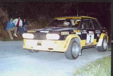 Antonio Zanini Sans - Juan-Jose Petisco
12º Rallye dell'Isola d'Elba 1979. Fiat 131 Abarth. Abandonó.

Del 26 al 28 de Abril.
Superficie: tierra.

Desconocemos de cuantos kilómetros tanto totales como cronometrados constaba la prueba.

Tomaron la salida 190 equipos, finalizaron 62.@
Palabras clave: ;Juan-Jose_Petisco;Elba;Fiat;1979