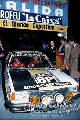 Jean-Louis Clarr - Jean-François Fauchille
28º Rally Costa Brava 1980. Opel Ascona i2000 (9506 RD 84). Clasificado 9º.

Del 8 al 10 de Febrero, Lloret de Mar, Girona, Catalunya, España.

Superficie: Asfalto - Tierra con un total de 416,90 km cronometrados.

Tomaron la salida 88 equipos, finalizaron 32.@
Palabras clave: Costa_Brava;Opel;Ascona;1980