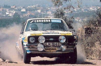 Jorge Recalde - Enrique Tettamanti
27º Acropolis Rally 1980. Ford Escort RS1800 MKII (GLM 184T). Clasificado 12º.

Del 26 al 29 de Mayo, Atenas, Grecia.
Superficie: tierra.

El Rally tenia un total de 2743.86 km de los que 964 km divididos en 56 tramos eran especiales, (una de ellas fue cancelada SS55 Railway de 9,20 Km).

Se inscribieron 154 equipos, tomaron la salida 148, finalizaron 37.@
Palabras clave: Jorge_Recalde;Ford;Escort;MKII;Acropolis;Grecia;1980
