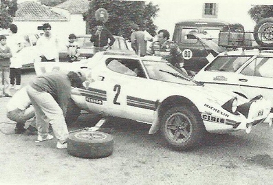 Jorge Bagration - Victor Sabater
8º Rally Maspalomas 1981. Lancia Stratos HF (MO 394177). Clasificado 1º.

Del 10 al 12 de Abril, Islas Canarias, Las Palmas, España.
Superficie: asfalto, con un total de 860.40 km, incluyendo los 27 tramos cronometrados.

Tomaron la salida 57 equipos, finalizaron 31.@
Palabras clave: Lancia;Stratos;1981;Maspalomas;Canarias