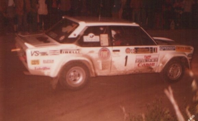 Adartico Vudafieri - Arnaldo Bernacchini
14º Rallye dell'Isola d'Elba 1981. Fiat 131 Abarth (TO P35975). Clasificado 1º.
Jolly Club

Del 22 al 24 de Abril, Campo di Marina, Toscana, Livorno, Italia.
Superficie: asfalto - tierra.

Tomaron la salida 112 equipos, finalizaron 33.@
Palabras clave: Elba;Fiat;1981