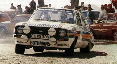 Ari Vatanen - David Richards
8º Rally Maspalomas 1981. Ford Escort RS 1800 MKII (EUW 938V). Clasificado 2º.

Del 10 al 12 de Abril, Islas Canarias, Las Palmas, España.
Superficie: asfalto, con un total de 860.40 km, incluyendo los 27 tramos cronometrados.

Tomaron la salida 57 equipos, finalizaron 31.@
Palabras clave: ;Maspalomas;Canarias;Ford;Escort;MKII;1981