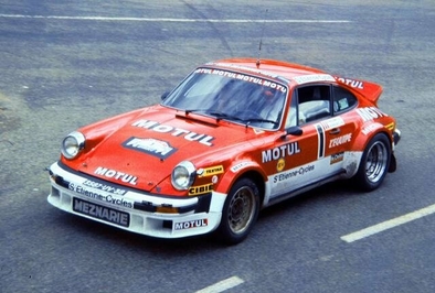 Bernard Béguin - Claude Buchet
40º Tour France Automobile 1981. Porsche 911 SC (3587 UV 38). Clasificado 3º.

Del 13 al 19 de Septiembre, Paris-Biarritz, Francia.
Superficie: asfalto.

La prueba tenía un total de 950.70 km cronometrados divididos en 3 etapas y 42 tramos especiales.

Tomaron la salida 80 equipos, finalizaron 33.@
Palabras clave: ;Porsche;Tour_France_Automobile;Francia;1981