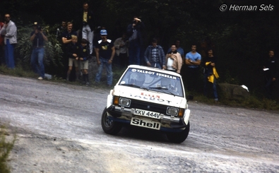 Henri Toivonen - Fred Gallagher
14º Int. AvD/STH Hunsrück Rallye 1981. Talbot Sunbeam Lotus (KKV 444V). Abandonó por rotura palier.

Del 31 de Julio al 1 de Agosto, en Idar Oberstein, Alemania.
Superficie: asfalto - tierra.

El Rally tenia un total de 1017.00 km de los que 566.88 km divididos en 28 tramos eran especiales.

Tomaron la salida 247 equipos, finalizaron 172.

© Herman Sels
@
Palabras clave: Henri_Toivonen;Talbot;Lotus;Sunbeam;Hunsrück_Rallye;1981