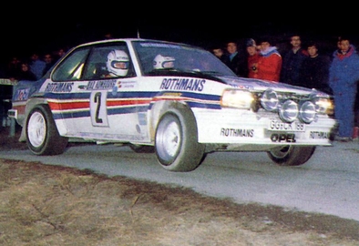 Walter Röhrl - Christian Geistdörfer
50º Rallye Automobile de Monte-Carlo 1982. Opel Ascona 400 (GG-CK 188). Clasificado 1º.
Rothmans Opel Rally Team

Del 16 al 22 de Enero, Monte Carlo.
Superficie: asfalto - nieve.

El Rally tenia un total de 4082.71 km de los que 747.81 km divididos en 32 tramos eran especiales, (2 de ellas fueron canceladas SS7 Trigance - Chateauvieux 1 de 28,53 Km y SS15 St Jean en Royans - La Chapelle en Vercors de 38,67 Km).

Se inscribieron 306 equipos, tomaron la salida 299, finalizaron 140.@
Palabras clave: Opel;Ascona;Montecarlo;1982