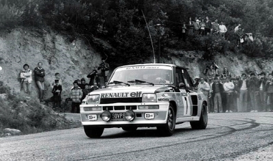 Jean Ragnotti - Jean-Marc Andrié
26º Tour de Corse - Rallye de France 1982. Renault 5 Turbo (50 VP 91). Clasificado 1º.
Renault Elf

Del 6 al 8 de Mayo, Ajaccio, Córcega, Francia.
Superficie: asfalto.

El Rally tenia un total de 1616.70 km de los que 1176.10 km divididos en 27 tramos eran especiales.

Se inscribieron 181 equipos, tomaron la salida 177, finalizaron 47.@
Palabras clave: Renault;Turbo;Corcega;1982;Corse