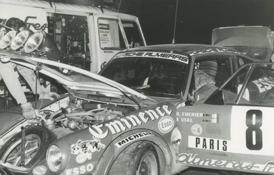 Jean-Luc Thérier - Michel Vial
50º Rallye Automobile de Monte-Carlo 1982. Porsche 911 SC (9262 SC 34). Clasificado 3º.
Esso

Del 16 al 22 de Enero, Monte Carlo.
Superficie: asfalto - nieve.

El Rally tenia un total de 4082.71 km de los que 747.81 km divididos en 32 tramos eran especiales, (2 de ellas fueron canceladas SS7 Trigance - Chateauvieux 1 de 28,53 Km y SS15 St Jean en Royans - La Chapelle en Vercors de 38,67 Km).

Se inscribieron 306 equipos, tomaron la salida 299, finalizaron 140.@
Palabras clave: Porsche;SC;Montecarlo;1982