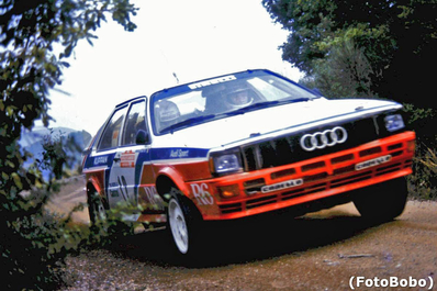 Michele Cinotto - Emilio Radaelli
24º Rally de Sanremo 1982. Audi Quattro (IN-NP 40). Clasificado 6º.

Del 3 al 9 de Octubre, Sanremo, Imperia, Liguria, Italia.
Superficie: asfalto - tierra.

El Rally tenia un total de 2663 km de los que 735.44 km divididos en 56 tramos eran especiales.

Tomaron la salida 90 equipos, finalizaron 27.

© Alberto Anam
@@

Palabras clave: ;Audi;Quattro;Sanremo;1982