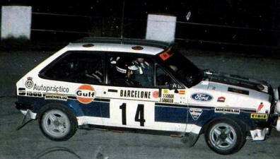 Salvador Servià i Costa  - Jordi Sabater
50º Rallye Automobile de Monte-Carlo 1982. Ford Fiesta MK1 1600S (GE-1158-L). Clasificado 14º.

Del 16 al 22 de Enero, Monte Carlo.
Superficie: asfalto - nieve.

El Rally tenia un total de 4082.71 km de los que 747.81 km divididos en 32 tramos eran especiales, (2 de ellas fueron canceladas SS7 Trigance - Chateauvieux 1 de 28,53 Km y SS15 St Jean en Royans - La Chapelle en Vercors de 38,67 Km).

Se inscribieron 306 equipos, tomaron la salida 299, finalizaron 140.@
Palabras clave: ;Ford;Fiesta;Montecarlo;1982