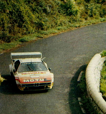 Bernard Darniche - Alain Mahé
41º Tour de France Automobile 1982. BMW M1. Abandonó por motor en SS24 Col Segra 1 (asfalto/tierra) de 13.50 km.

Del 17 al 22 de Septiembre, Paris, Nice.
Superficie: asfalto - tierra.

La prueba tenia un total de 603.00 km cronometrados divididos en 5 etapas y 29 tramos especiales.

Tomaron la salida 84 equipos, finalizaron 38.@
Palabras clave: ;BMW;M1;Tour_France_Automobile;1982