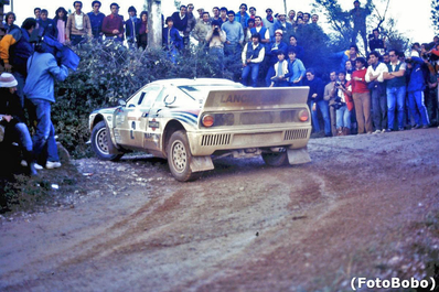 Markku Alén - Ilkka Kivimäki
24º Rally de San Remo 1982. Lancia Rally 037 (TO Y09059). Abandonó por motor en SS40 Palagione 3 de 9.42 Km.

Del 3 al 9 de Octubre, Sanremo, Imperia, Liguria, Italia.
Superficie: asfalto - tierra.
El Rally tenia un total de 2663 km de los que 735.44 km divididos en 56 tramos eran especiales.
Tomaron la salida 90 equipos, finalizaron 27.

© Alberto Anam.@@
Palabras clave: Markku_Alen;Lancia;Grupo_B;Sanremo;1982