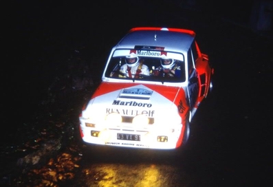 Alain Prost - Jean-Marc Andrié
28º Rallye du Var 1982. Renault 5 Turbo (43 VX 91). Abandonó por accidente.

Del 26 al 28 de Noviembre, Sainte-Maxime.
Superficie: asfalto.

Desconocemos de cuantos kilómetros tanto totales como cronometrados constaba la prueba.

Tomaron la salida 219 equipos, finalizaron 132.@
Palabras clave: ;Renault;Turbo;Var;1982