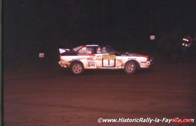Hannu Mikkola - Arne Hertz
33º 1000 Lakes Rally 1983. Audi Quattro A2 (IN-NL 12). Clasificado 1º.

Del 26 al 28 de Agosto, Jyväskylä, Finlandia.
Superficie: tierra.

El Rally tenia un total de 1461.00 km de los que 472.63 km divididos en 50 tramos, eran especiales.

Se inscribieron 180 equipos, tomaron la salida 174, finalizaron 71.@
Palabras clave: ;Audi;Quattro;Finlandia;1983;Grupo_B