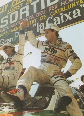 Massimo "Miki" Biasion - Tiziano Siviero
31º Rally Costa Brava 1983. Lancia Rally 037 (TO Y63863). Clasificado 1º.
Jolly Club

Del 18 al 20 de Febrero, Lloret de Mar, Girona, Catalunya, España.
Superficie: asfalto - tierra.

El Rally tení­a un total de 1356.5 km de los que 519.10 km divididos en 44 tramos eran especiales.

Tomaron la salida 68 equipos, finalizaron 20.@
Palabras clave: ;Lancia;Rally;Grupo_B;Costa_Brava;1983;Personajes