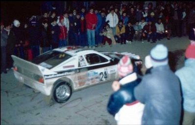Franco Cunico - Ergy Bartolich
67º Rally Targa Florio 1983. Lancia Rally 037. Clasificado 1º.

Del 3 de Marzo al 5 de Marzo, Palermo, Cefalù.
Superficie: Asfalto.

La prueba constaba de 2 etapas y 32 tramos especiales.
Desconocemos los kilómetros tanto totales como cronometrados.

Tomaron la salida 69 equipos, finalizaron 34.
Palabras clave: Lancia;Rally;Grupo_B;Targa_Florio;1983