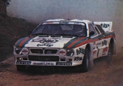 Massimo (Miki) Biasion - Tiziano Siviero
6º Rally Costa Esmeralda 1983. Lancia Rally 037 (TO Y63863). Clasificado 1º.
Jolly Club
 
Del 23 al 26 de Marzo, Porto Cervo.
Superficie: tierra.

El Rally tenia 38 tramos cronometrados (2 de ellos fueron cancelados, SS23 y SS34).
Desconocemos de cuantos kilómetros tanto totales como cronometrados constaba la prueba.

Se inscribieron 103 equipos, finalizaron 31.@
Palabras clave: Lancia;Rally;Grupo_B;Costa_Esmeralda;1983