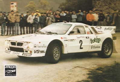 Adartico Vudafieri - Tiziano Siviero
19º Rally Catalunya 1983. Lancia Rally 037 (MI 81459S). Clasificado 1º.

Del 21 al 23 de Octubre, Catalunya, España.
Superficie: asfalto.

El Rally tenia un total de 356.90 km cronometrados, desconocemos en cuantos tramos especiales se dividian.

Tomaron la salida 97 equipos, finalizaron 54.

© Joan Aymami
@
Palabras clave: ;Lancia;Rally;Grupo_B;Catalunya;1983
