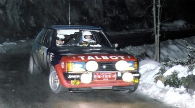Antonio Zanini Sans - Victor Sabater
31º Rally Costa Brava 1983. Talbot Sunbeam Lotus (1-M-7616-P). Clasificado 2º. 
Automobiles Talbot

Del 18 al 20 de Febrero, Lloret de Mar, Girona, Catalunya, España.
Superficie: asfalto - tierra.

El Rally tení­a un total de 1356.5 km de los que 519.10 km divididos en 44 tramos eran especiales.

Tomaron la salida 68 equipos, finalizaron 20.@
Palabras clave: ;Costa_Brava;Talbot;Sunbeam;Lotus;1983