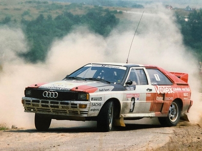 Harald Demuth - Arwed Fischer
16º Int. AvD/STH Hunsrück Rallye 1983. Audi Quattro A2 (IN-NA 4). Clasificado 2º.

Del 7 al 10 de Julio, Tréveris (Trier), Alemania.
Superficie: asfalto - tierra.

El Rallye constaba de 476.10 km cronometrados divididos en 26 tramos especiales. (Uno de ellos fue cancelado, SS2
U-BIX Grimburg 1 de 7.58 km).

Se inscribieron 130 equipos, finalizaron 53.@
Palabras clave: Audi;Quattro;Hunsruck_Rallye;Grupo_B;1983