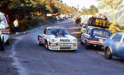 Marc Etchebers - Marie-Christine Etchebers
20º Rallye Internacional Príncipe de Asturias 1983. Porsche 911 SC. Clasificado 2º.

Del 17 al 18 de Septiembre, Oviedo, Asturias, España.
Superficie: asfalto.

El Rally constaba de 2 etapas y 278.20 km cronometrados divididos en 20 tramos especiales.

Tomaron la salida 61 equipos, finalizaron 22.@
Palabras clave: Porsche;Asturias;1983;España;Spain
