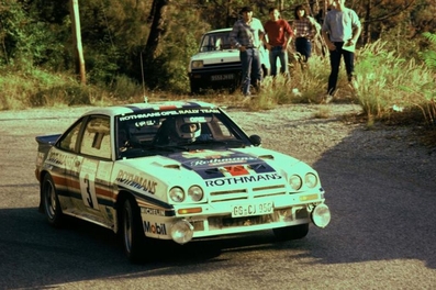Guy Fréquelin - Jean-François Fauchille
18º Rallye International d'Antibes 1983. Opel Manta 400 (GG-CJ 956). Clasificado 2º.

Del 13 al 15 de Octubre, Antibes, Alpes Marítimos, Provenza-Alpes-Costa Azul, Francia.
Superficie: asfalto.

El Rallye tenia un total de 513.00 km cronometrados.
Desconocemos en cuantos tramos especiales se dividian.

Tomaron la salida 153 equipos, finalizaron 69.@
Palabras clave: ;Opel;Manta;Grupo_B;Antibes;1983