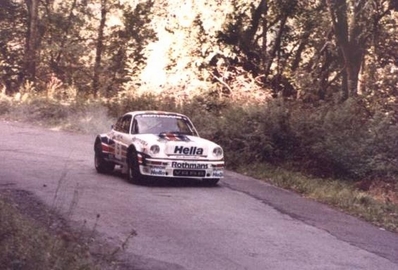 Marc Etchebers - Marie-Christine Etchebers
20º Rallye Internacional Príncipe de Asturias 1983. Porsche 911 SC. Clasificado 2º.

Del 17 al 18 de Septiembre, Oviedo, Asturias, España.
Superficie: asfalto.

El Rally constaba de 2 etapas y 278.20 km cronometrados divididos en 20 tramos especiales.

Tomaron la salida 61 equipos, finalizaron 22.@
Palabras clave: Porsche;Asturias;1983;España;Spain