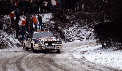 Anthony (Tony) Pond - Rob Arthur
26º Boucles de Spa - Monopole 1983. Nissan 240RS (UIA 4275). Clasificado 2º.
Team Nissan Europe

Del 4 al 6 de Febrero, Spa, Lieja, Belgica.
Superficie: asfalto.

El Rally tenia un total de 545.00 km cronometrados.
Desconocemos en cuantos tramos especiales se dividían.

Tomaron la salida 90 equipos, finalizaron 23.@
Palabras clave: Nissan;Grupo_B;Boucles_Spa;Belgica;1983;nieve