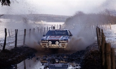 Anthony (Tony) Pond - Rob Arthur
26º Boucles de Spa - Monopole 1983. Nissan 240RS (UIA 4275). Clasificado 2º.
Team Nissan Europe

Del 4 al 6 de Febrero, Spa, Lieja, Belgica.
Superficie: asfalto.

El Rally tenia un total de 545.00 km cronometrados.
Desconocemos en cuantos tramos especiales se dividían.

Tomaron la salida 90 equipos, finalizaron 23.@
Palabras clave: Nissan;Grupo_B;Boucles_Spa;Belgica;1983