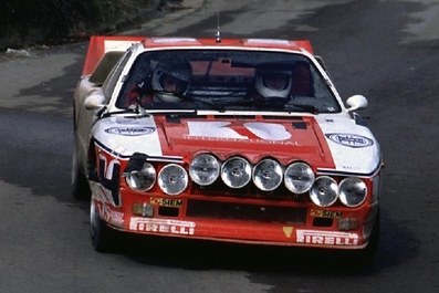 Michele Cinotto - Sergio Cresto
67º Rally Targa Florio 1983. Lancia Rally 037. Clasificado 3º.

Del 3 de Marzo al 5 de Marzo, Palermo, Cefalù.
Superficie: Asfalto.

La prueba constaba de 2 etapas y 32 tramos especiales.
Desconocemos los kilómetros tanto totales como cronometrados.

Tomaron la salida 69 equipos, finalizaron 34.@
Palabras clave: Lancia;Targa_Florio;1983;Grupo_B