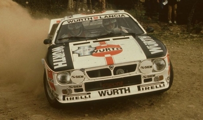 Franco Cunico - Ergy Bartolich
6º Rally Costa Esmeralda 1983. Lancia Rally 037 (TO Y70773). Clasificado 3º.
Grifone Wurth

Del 23 al 26 de Marzo, Porto Cervo.
Superficie: tierra.

El Rally tenia 38 tramos cronometrados (2 de ellos fueron cancelados, SS23 y SS34).
Desconocemos de cuantos kilómetros tanto totales como cronometrados constaba la prueba.

Se inscribieron 103 equipos, finalizaron 31.@
Palabras clave: Lancia;Rally;Grupo_B;Costa_Esmeralda;1983
