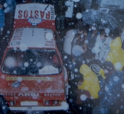 Asistencia del Equipo Dealer Opel Belgium Team en el 26º Rally Boucles de Spa 1983
En el Opel Ascona 400 (CCJ-654) de Guy Colsoul - Alain Lopes clasificado 3º.

Del 4 al 6 de Febrero, Spa, Lieja, Belgica.
Superficie: asfalto.

El Rally tenia un total de 545.00 km cronometrados.
Desconocemos en cuantos tramos especiales se dividían.

Tomaron la salida 90 equipos, finalizaron 23.@
Palabras clave: Opel;Ascona;Grupo_B;Boucles_Spa;Belgica;1983;Asistencias