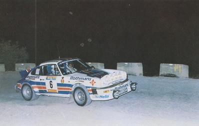 Benigno "Beny" Fernández - José Luis Sala
31º Sol RACE Rallye 1983. Porsche 911SC. Clasificado 3º.

Del 11 al 13 de Marzo, San Juan de Alicante, Alicante, España.
Superficie: asfalto.

El Rally tenía un total de 427.80 km cronometrados.

Tomaron la salida 68 equipos, finalizaron 24.@
Palabras clave: ;Porsche;Race;1983