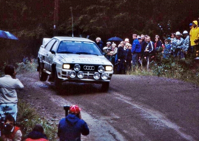Per Eklund - Ragnar Spjuth
33º 1000 Lakes Rally 1983. Audi Quattro A2 (IN-NN 17). Clasificado 4º.

Del 26 al 28 de Agosto, Jyväskylä, Finlandia.
Superficie: tierra.

El Rally tenia un total de 1461.00 km de los que 472.63 km divididos en 50 tramos, eran especiales.

Se inscribieron 180 equipos, tomaron la salida 174, finalizaron 71.@
Palabras clave: ;Audi;Quattro;Finlandia;Grupo_B;1983