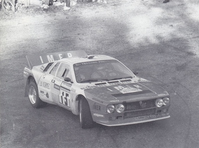 Jacques Fossa - Bernard Meullenot
42º Tour de France Automobile 1983. Lancia Rally 037 (SI 253722). Clasificado 5º.

Del 19 al 23 Septiembre, Paris, Nice, Francia.
Superficie: asfalto.

El Rally tenia un total de 2800.00 km de los que 630.00 km divididos en 3 etapas y 32 tramos eran especiales (uno de ellos fue cancelado SS27 Col du Noyer).

Tomaron la salida 84 equipos, finalizaron 37.@
Palabras clave: Lancia;Rally;Grupo_B;Tour_France_Automobile;1983