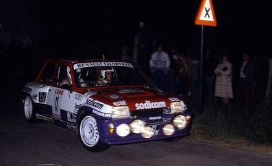 Philippe Touren - Jean-Bernard Vieu
19º Ypres 24 Hours Rally 1983. Renault 5 Turbo Tour de Corse (21 QV 28). Clasificado 6º.

Del 24 al 26 de Junio, Ypres, Bélgica.
Superficie: asfalto.

El Rally tenía 512.00 km cronometrados divididos en dos etapas y 53 tramos especiales.

Tomaron la salida 176 equipos, finalizaron 77.@
Palabras clave: Renault;turbo;Grupo_B;Ypres;1983