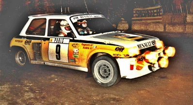 Jean Ragnotti - Jean-Marc Andrié
51º Rallye Automobile de Monte-Carlo 1983. Renault 5 Turbo 