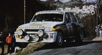 Jean Ragnotti - Jean-Marc Andrié
51º Rallye Automobile de Monte-Carlo 1983. Renault 5 Turbo 