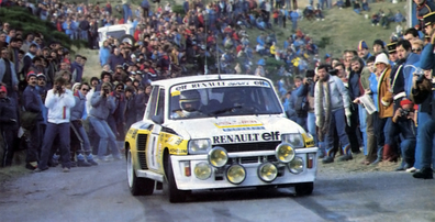 Jean Ragnotti - Jean-Marc Andrié
51º Rallye Automobile de Monte-Carlo 1983. Renault 5 Turbo 