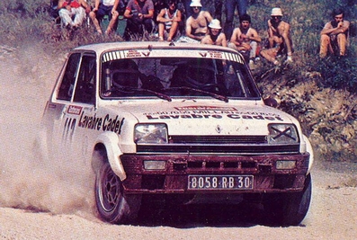 Didier Auriol - Januszkiewicz
4º Rallye des Garrigues 1983. Renault 5 Alpine. Clasificado 7º.@
Palabras clave: Didier_Auriol;Renault;Alpine;Garrigues;1983