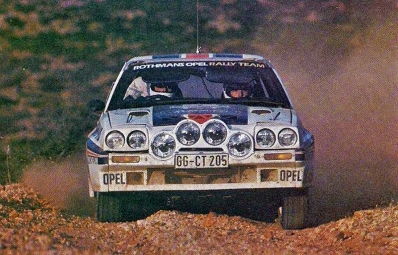 Jimmy McRae - Ian Grindrod
30º Rothmans Acropolis Rally 1983. Opel Manta 400 (GG-CT 205). Clasificado 8º.

Del 30 de Mayo al 2 de Junio, Atenas, Grecia.
Superficie: tierra.

El Rally tenia un total de 2264 km de los que 843.30 km divididos en 45 tramos eran especiales, (uno de ellos fue cancelado SS22 Tsouka de 6.57 km).

Tomaron la salida 120 equipos, finalizaron 36.@
Palabras clave: Jimmy_McRae;Acropolis;Grecia;Opel;Manta;Grupo_B;1983