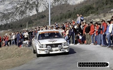 Salvador Servià i Costa - Jordi Sabater
51º Rallye Automobile de Monte-Carlo 1983. Opel Ascona 400 (NA E48787). Clasificado 10º.

Del 22 al 28 de Enero, Monte-Carlo.
Superficie: asfalto - nieve.

RMC clasificó a todos los equipos que terminaron el 