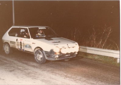 Amedeo Gerbino - Alessandro Cavalleri
67º Rally Targa Florio 1983. Fiat Ritmo Abarth 125 TC. Clasificado 11º.

Del 3 de Marzo al 5 de Marzo, Palermo, Cefalù.
Superficie: Asfalto.

La prueba constaba de 2 etapas y 32 tramos especiales.
Desconocemos los kilómetros tanto totales como cronometrados.

Tomaron la salida 69 equipos, finalizaron 34.
Palabras clave: Fiat;Ritmo;Targa_Florio;1983