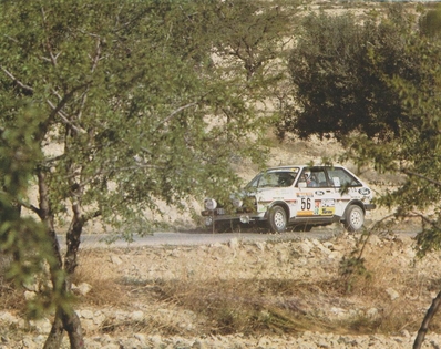 Josep Arqué - J. Serrano
31º Sol RACE Rallye 1983. Ford Fiesta XR2. Clasificado 11º.

Del 11 al 13 de Marzo, San Juan de Alicante, Alicante, España.
Superficie: asfalto.

El Rally tenía un total de 427.80 km cronometrados.

Tomaron la salida 68 equipos, finalizaron 24.@
Palabras clave: Ford;Fiesta;Race;1983