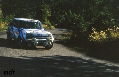 Jacky Gambin - Mirian Giroud
42º Tour de France Automobile 1983. Renault 5 Alpine. Clasificado 15º.

Del 19 al 23 Septiembre, Paris, Nice, Francia.
Superficie: asfalto.

El Rally tenia un total de 2800.00 km de los que 630.00 km divididos en 3 etapas y 32 tramos eran especiales (uno de ellos fue cancelado SS27 Col du Noyer).

Tomaron la salida 84 equipos, finalizaron 37.@
Palabras clave: Renault;Alpine;Tour_France_Automobile;1983