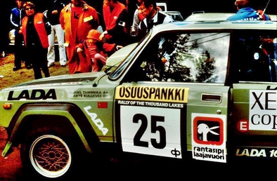 Joel Tammeka - Ants Kulgevee
33º 1000 Lakes Rally 1983. Lada VAZ 2105 VFTS. Clasificada 43º.

Del 26 al 28 de Agosto, Jyväskylä, Finlandia.
Superficie: tierra.

El Rally tenia un total de 1461.00 km de los que 472.63 km divididos en 50 tramos, eran especiales.

Se inscribieron 180 equipos, tomaron la salida 174, finalizaron 71.@
Palabras clave: Grupo_B;Lada;2105;VFTS;Finlandia;1983